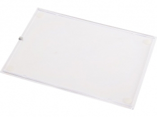 tabliczka informacyjna samoprzylepna 21x29,7 cm A4 Panta Plast bezbarwna