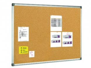tablica korkowa 60x45 cm, rama aluminiowa Bi-Office 
