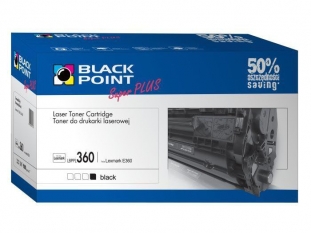 toner laserowy Black Point LBPPL360 zamiennik do Lexmark E360H11E, czarny, 11000 stron wydruku