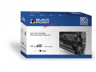 toner laserowy Black Point LBPPL650 zamiennik do Lexmark T650H11E, czarny, 27000 stron wydruku