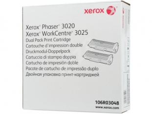 toner laserowy Xerox WC3020/2025, 106R03048, czarny, 2x1500 stron wydruku