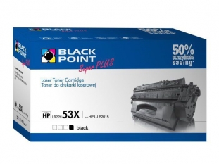 toner laserowy Black Point LBPPH53X zamiennik do HP Q7553X, czarny, 9300 stron wydruku