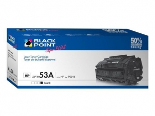 toner laserowy Black Point LBPPH53A zamiennik do HP Q7553A, czarny, 3900 stron wydruku