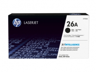 toner laserowy Hewlett Packard HP 26A, CF226A, czarny, 3100 stron wydruku