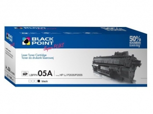 toner laserowy Black Point LBPPH05A zamiennik do HP CE505A / CRG-719, czarny, 4000 stron wydruku