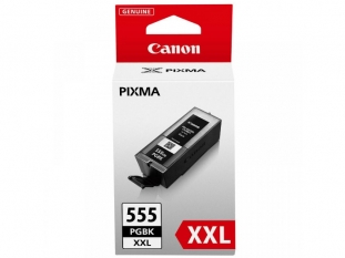 tusz, wkad atramentowy Canon PGI-555 PGBK, czarny, 1000 stron wydruku