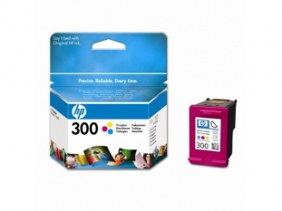 tusz, wkad atramentowy Hewlett Packard HP 300, CC643EE, kolorowy poj.4 ml