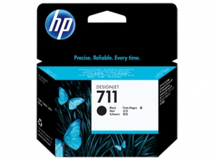 tusz, wkad atramentowy Hewlett Packard HP 711, CZ133A, czarny poj.80 ml.