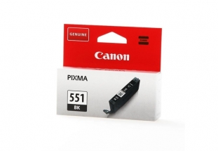 tusz, wkad atramentowy Canon CLI-551BK, 6508B001, czarny
