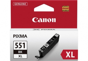 tusz, wkad atramentowy Canon CLI-551BK XL, 6443B001, czarny