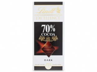 czekolada gorzka Lindt Excellence 70% cocoa
