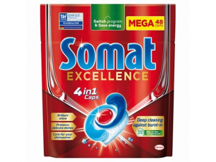 tabletki do zmywarek Somat Excellence 4w1, 48 szt./op.