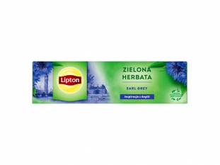 herbata zielona Lipton Earl Grey, 20 torebek