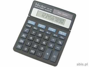 kalkulator biurowy Vector CD-1181, 10 miejscowy wywietlacz