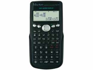 kalkulator naukowy Vector CS-210, z naturalnym zapisem