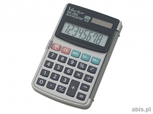kalkulator kieszonkowy Vector DK-050, 8 miejscowy wywietlacz