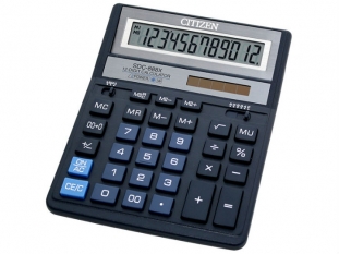 kalkulator biurowy Citizen SDC-888X, 12 miejscowy wywietlacz