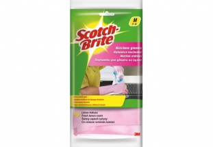 r�kawice gospodarcze, kuchenne Scotch Brite rozmiar M, r�owe