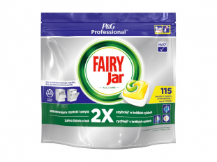 tabletki do zmywarek Fairy Jar profesjonalne, 115 tabletek/op.