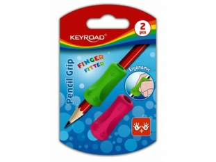 uchwyt ergonomiczny Keyroad Pencil Grip 2 szt./op. mix kolorw