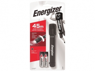 latarka Energizer X-Focus + 2 baterii AA, czarna