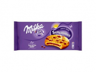 ciastka Milka Sensation 156 g z kawakami czekolady