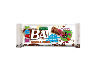 baton zboowy Bakalland BA! Kids kakao i mleko 25 g