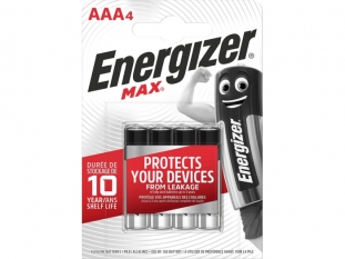 bateria Energizer Max, AAA, E92, 1,5V, 4szt.