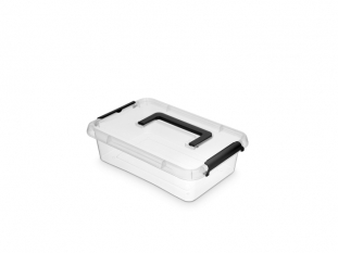 pojemnik do przechowywania 3,1l ORPLAST Simple box z rczk, transparentny