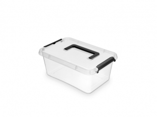 pojemnik do przechowywania 4,5l ORPLAST Simple box z rczk, transparentny
