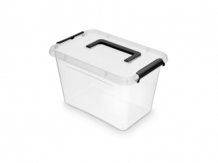 pojemnik do przechowywania 6,5l ORPLAST Simple box z rczk, transparentny