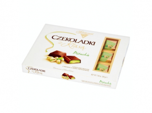 czekoladki bombonierka Solidarność z Klasą pistacjowe 200 g