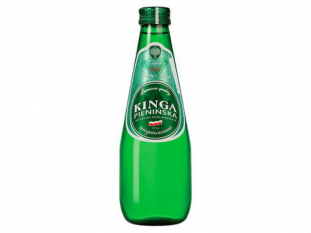 woda mineralna niegazowana 330 ml Kinga Pieniska 24 szt./zgrz., szklana butelka