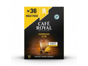 kawa w kapsułkach CAFE ROYAL espresso 36 szt./op. *pasują do systemów Nespresso
