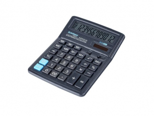 kalkulator biurowy DONAU TECH, 12 miejscowy wywietlacz