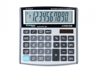 kalkulator biurowy DONAU TECH, 10 miejscowy wywietlacz