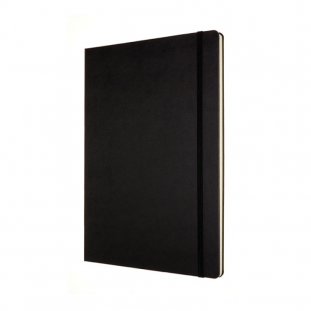 notes, notatnik 21x29,7 cm, twarda oprawa, czarny, 192 strony, Moleskine Classic