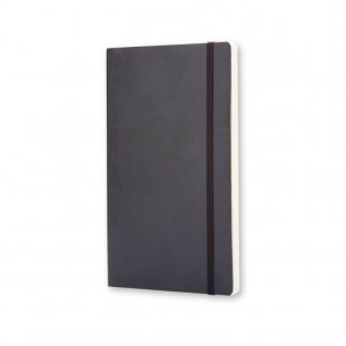 notes, notatnik 13x21 cm, mikka oprawa, czarny, 192 strony, Moleskine Classic
