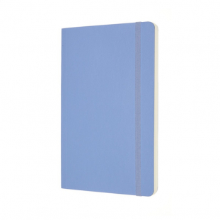 notes, notatnik 13x21 cm, mikka oprawa, niebieski, 240 stron, Moleskine Classic