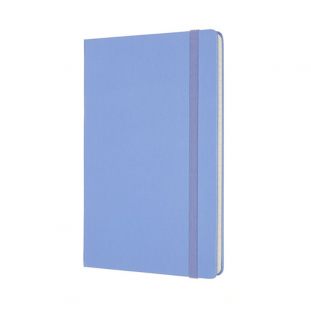 notes, notatnik 13x21 cm, twarda oprawa, niebieski, 240 stron, Moleskine Classic