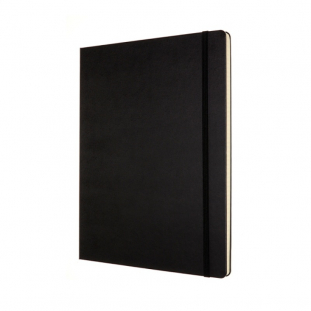 notes, notatnik 21,6x27,9 cm, twarda oprawa, czarny, 192 strony, Moleskine Classic