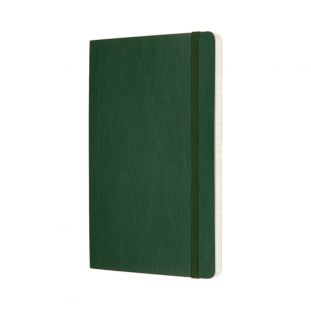 notes, notatnik 13x21 cm, mikka oprawa, zielony, 192 strony, Moleskine