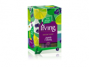 Herbata owocowa Irving jagoda i limetka 20 kopert