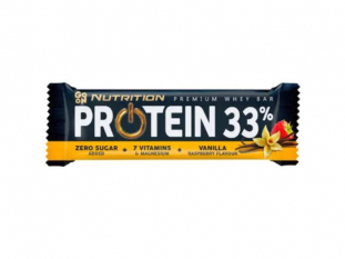 baton proteinowy Sante GO ON waniliowo-malinowy 50g 25szt./opak