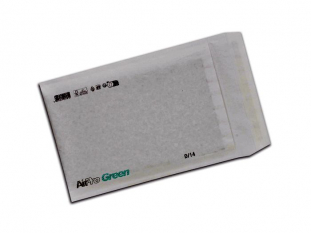 koperta bbelkowa powietrzna z amortyzujc wytaczan wkadk papierow, AirPro Green, D14 biaa (opak 100 szt.)