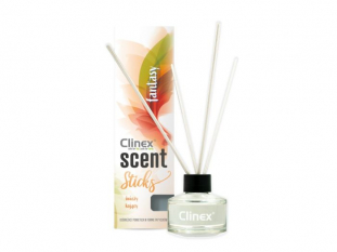odwieacz powietrza Clinex Scent Sticks, patyczki zapachowe, fantasy, 45 ml