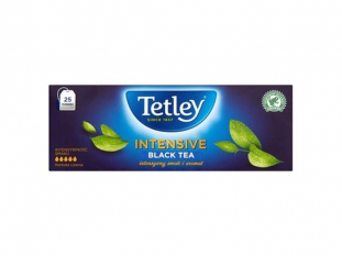 herbata czarna Tetley Intensive, 25 torebek