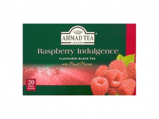 herbata czarna Ahmad Tea, Raspberry Indulgence (malina), 20 kopert