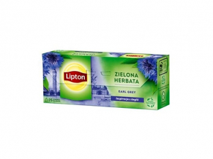 herbata zielona Lipton Earl Grey, 25 torebek