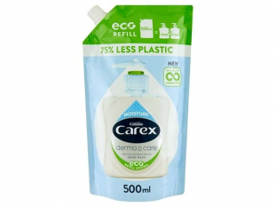 mydo w pynie zapas CAREX Moisture Plus, antybakteryjne 500 ml